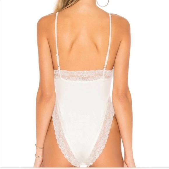 NWT MAJORELLE - DASHER BODYSUIT IN WHITE - Picture 10 of 10